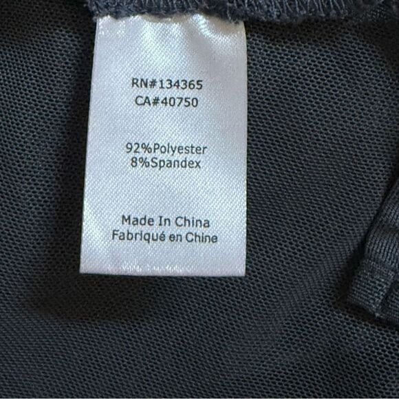 New With Tags Gray MarlaWynne Collection Chiffon Mesh Open Shrug Size Med - Picture 7 of 9